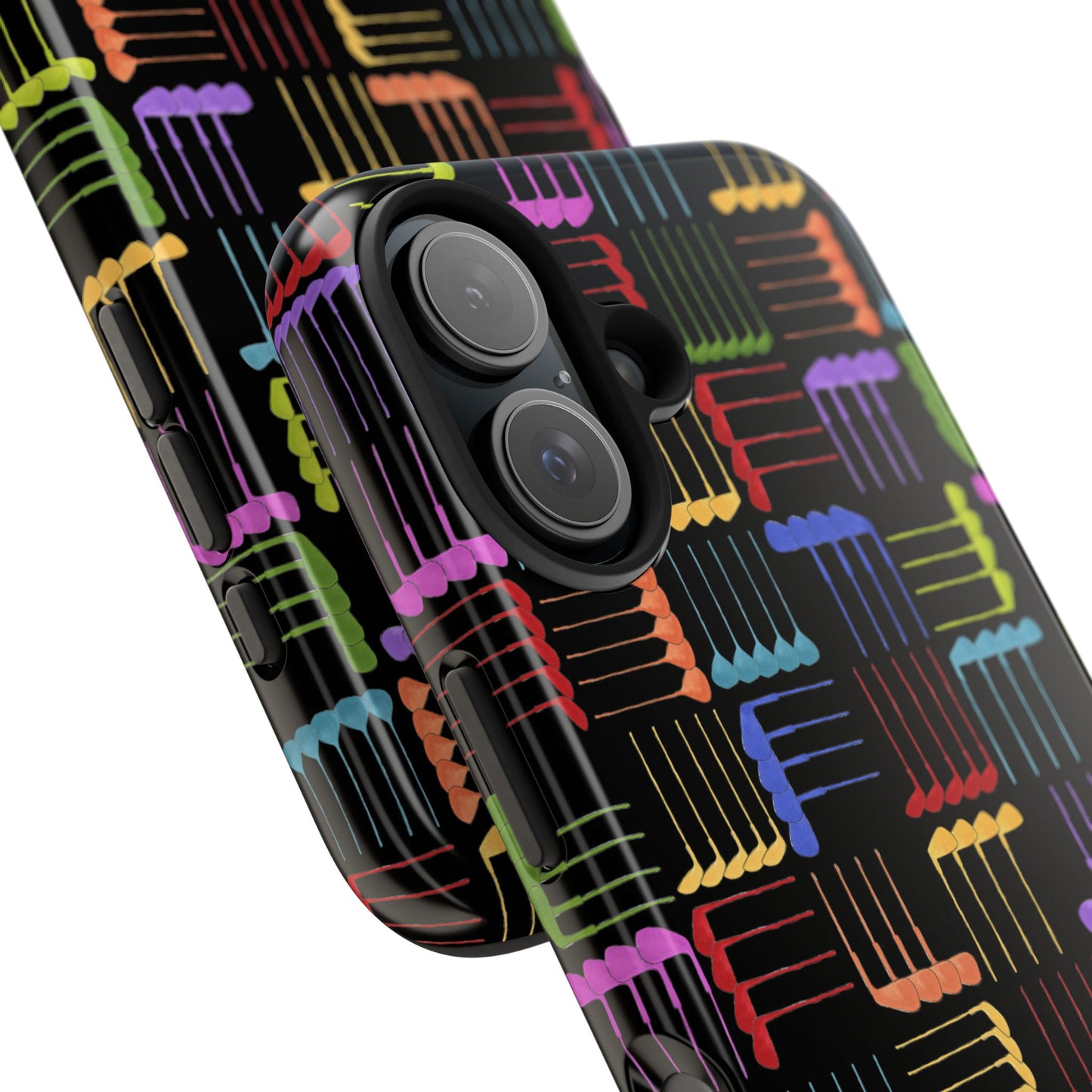 Club Weave Black Phone Case