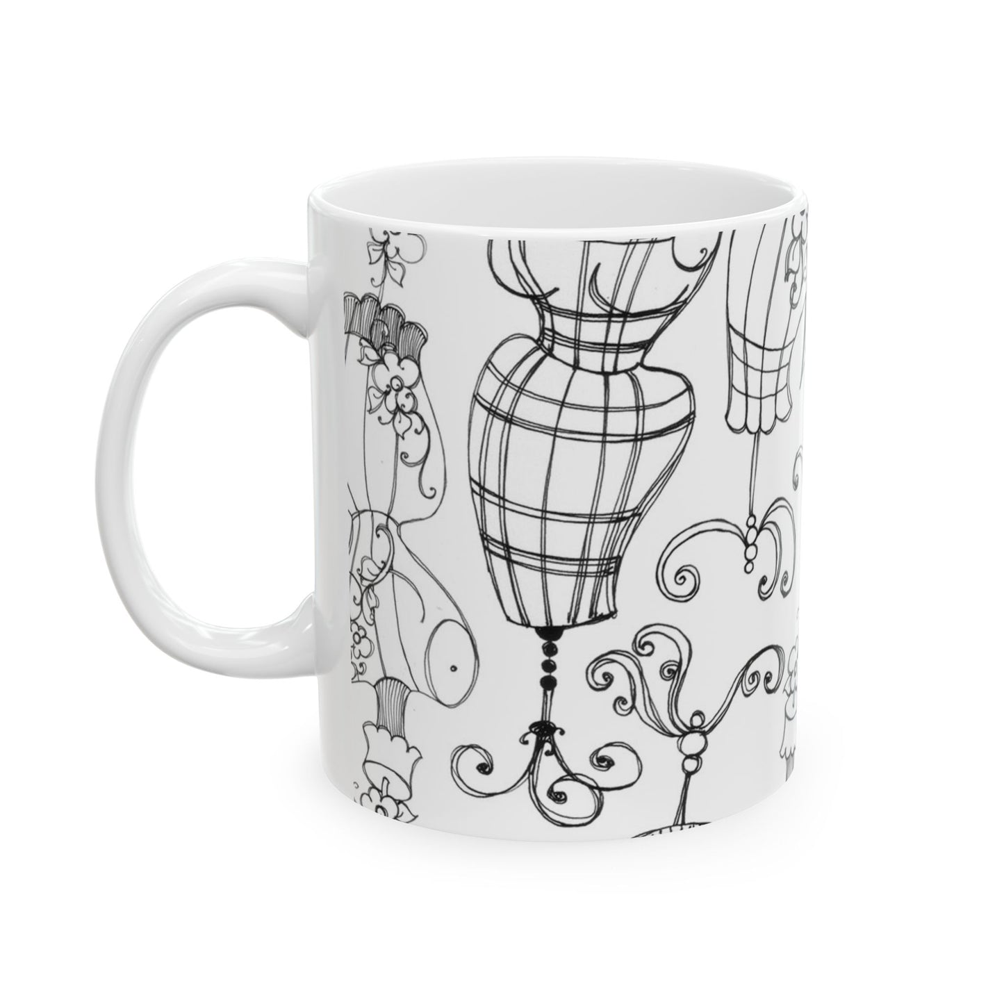 Mannequinique White / Black Cup