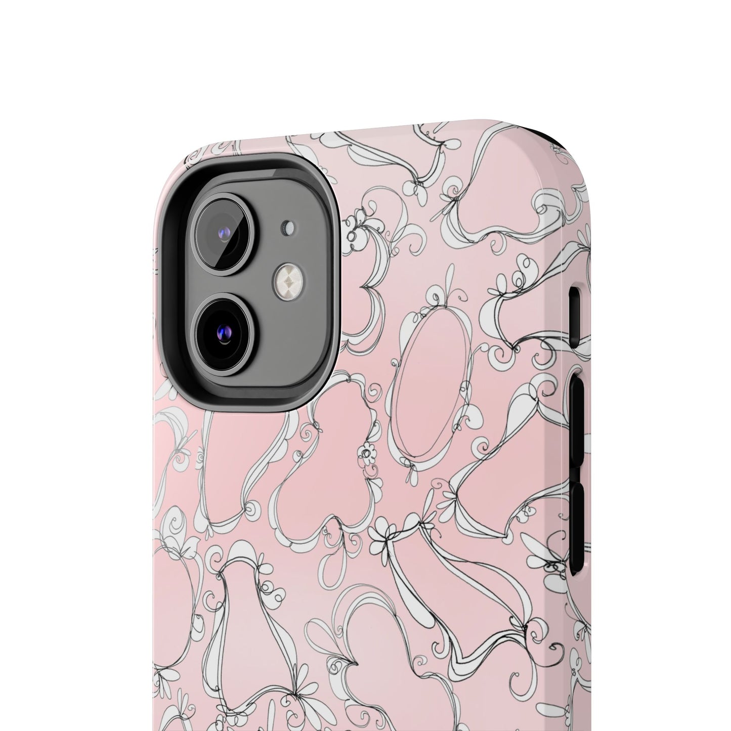 Fancy Frames Pink / White Phone Case