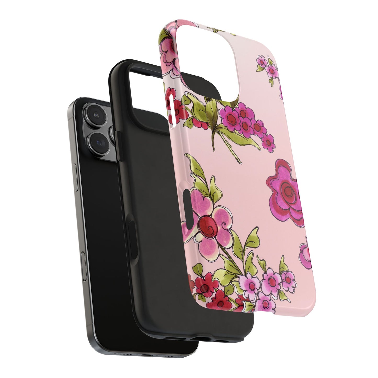 Jumbo Floral Pink Phone Case