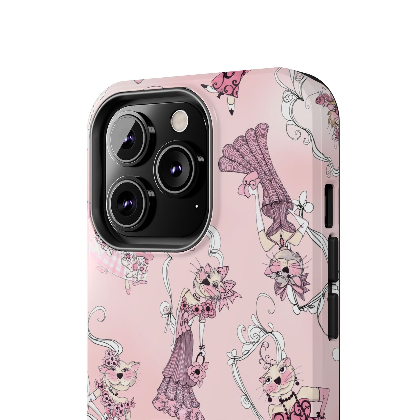 Lady Cats Tossed Phone Case