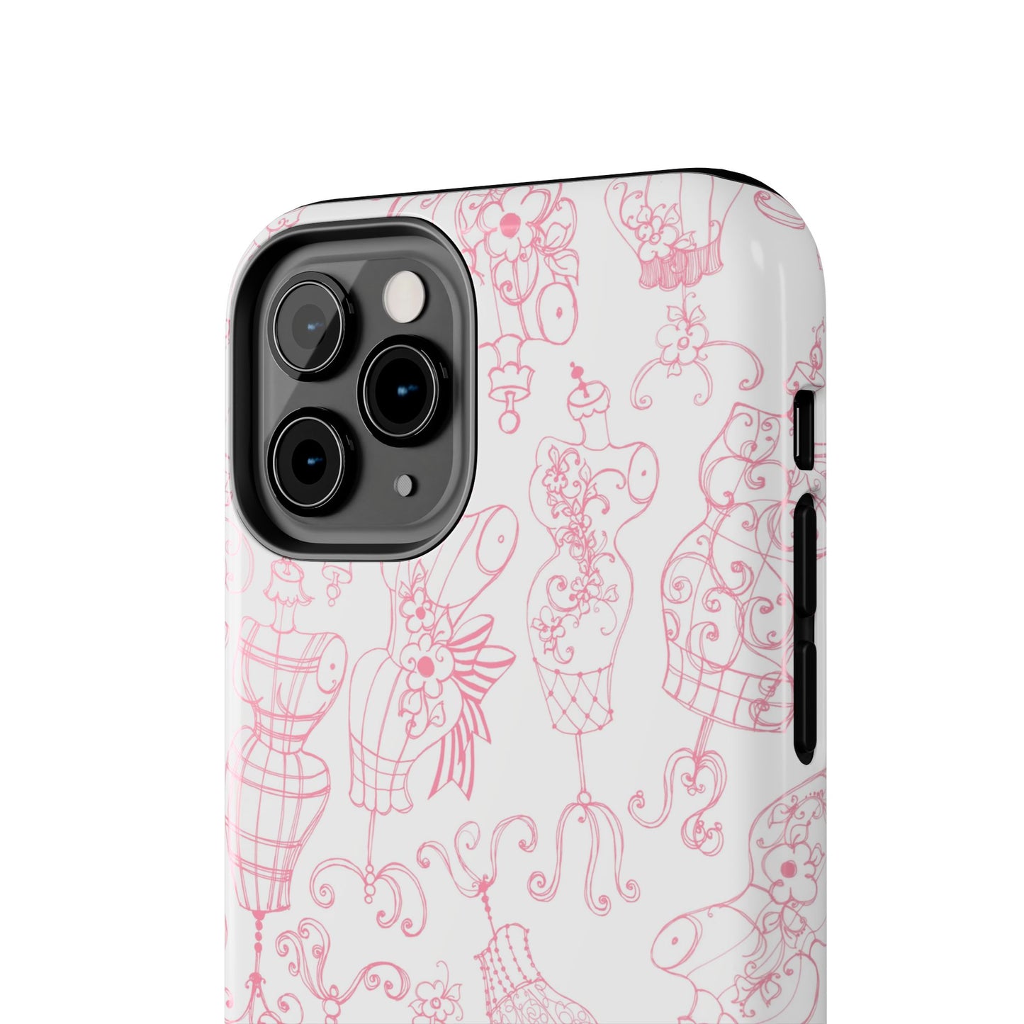 Mannequinique White / Pink Phone Case