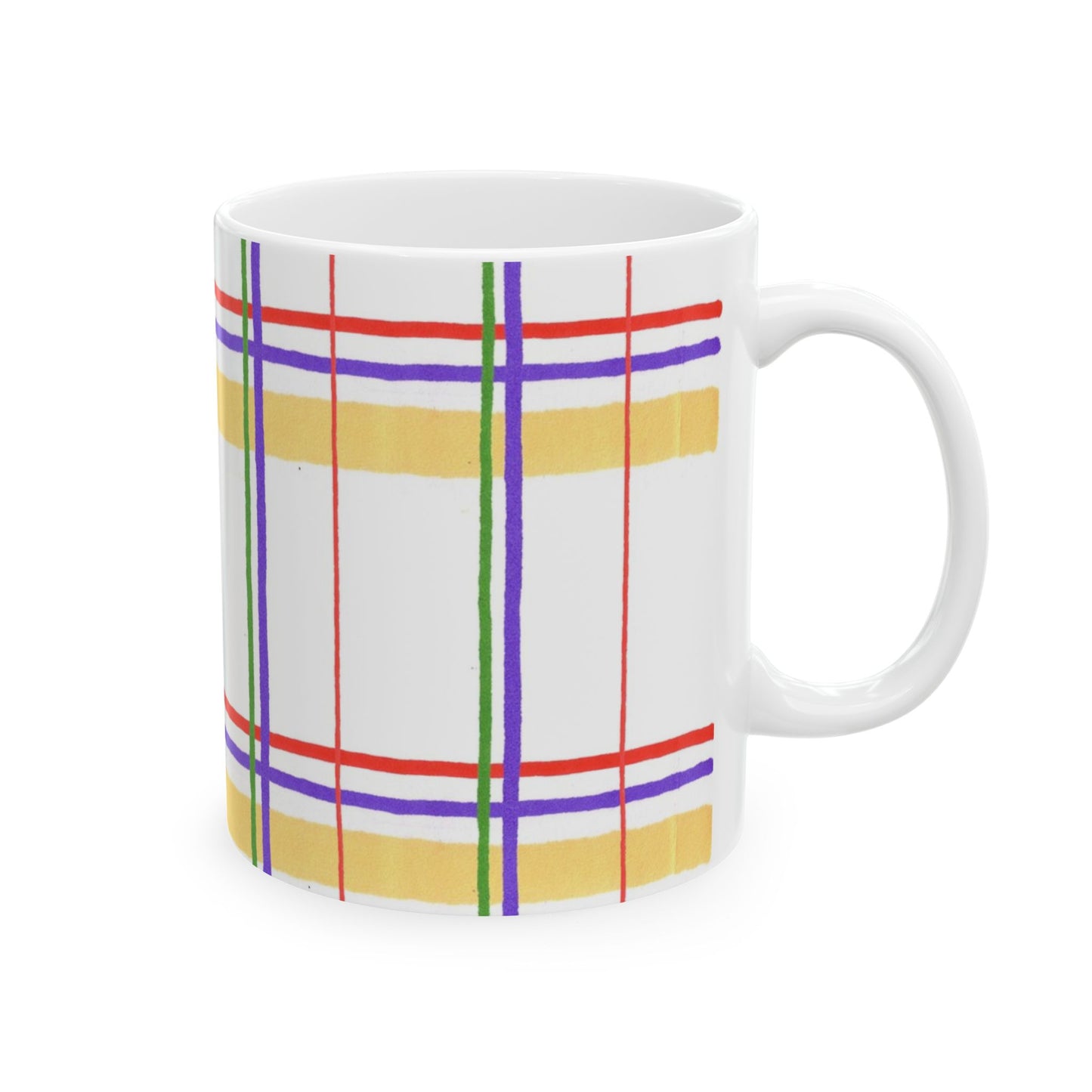 Kitchen Plaid Primary Cup