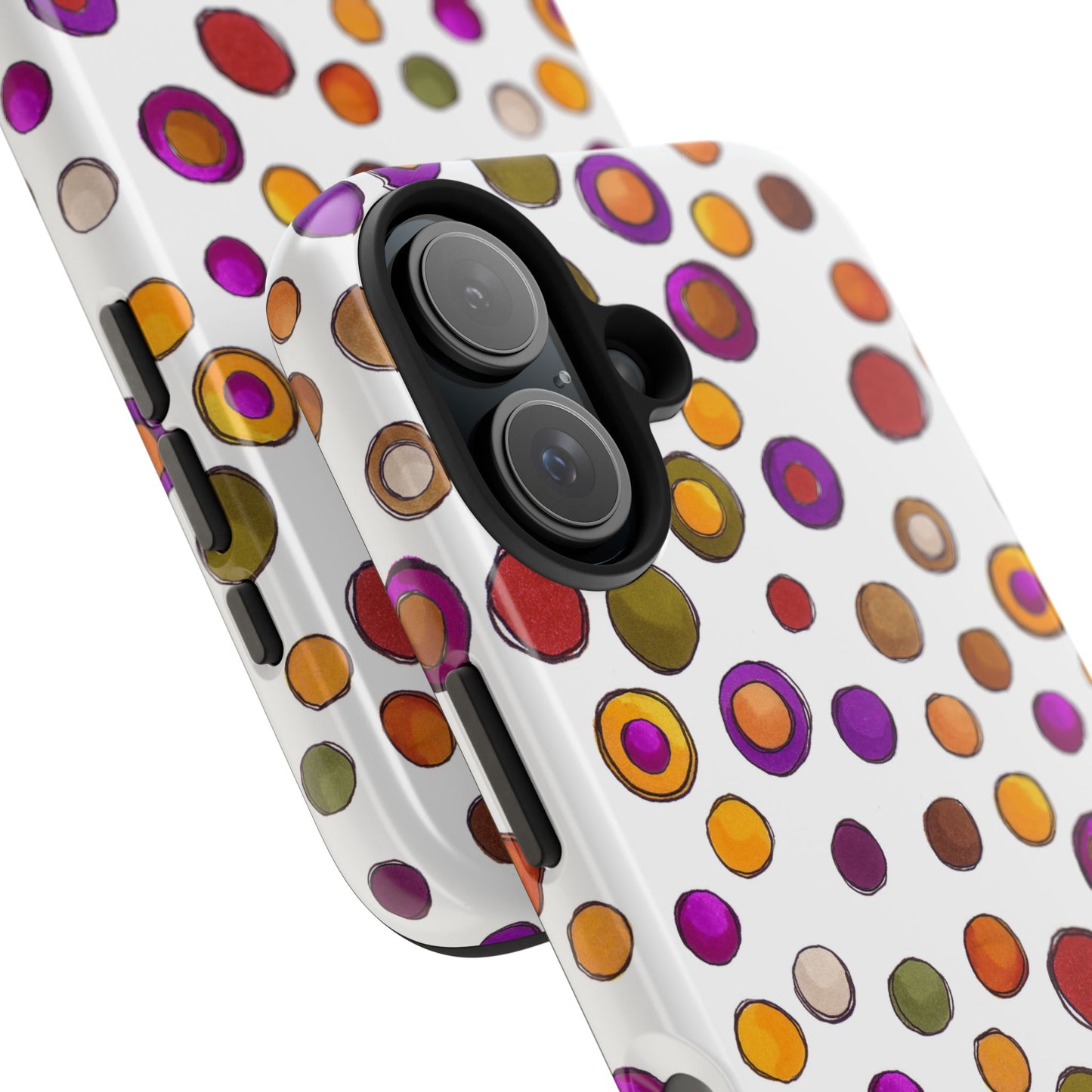 Sesame Dot White Phone Case