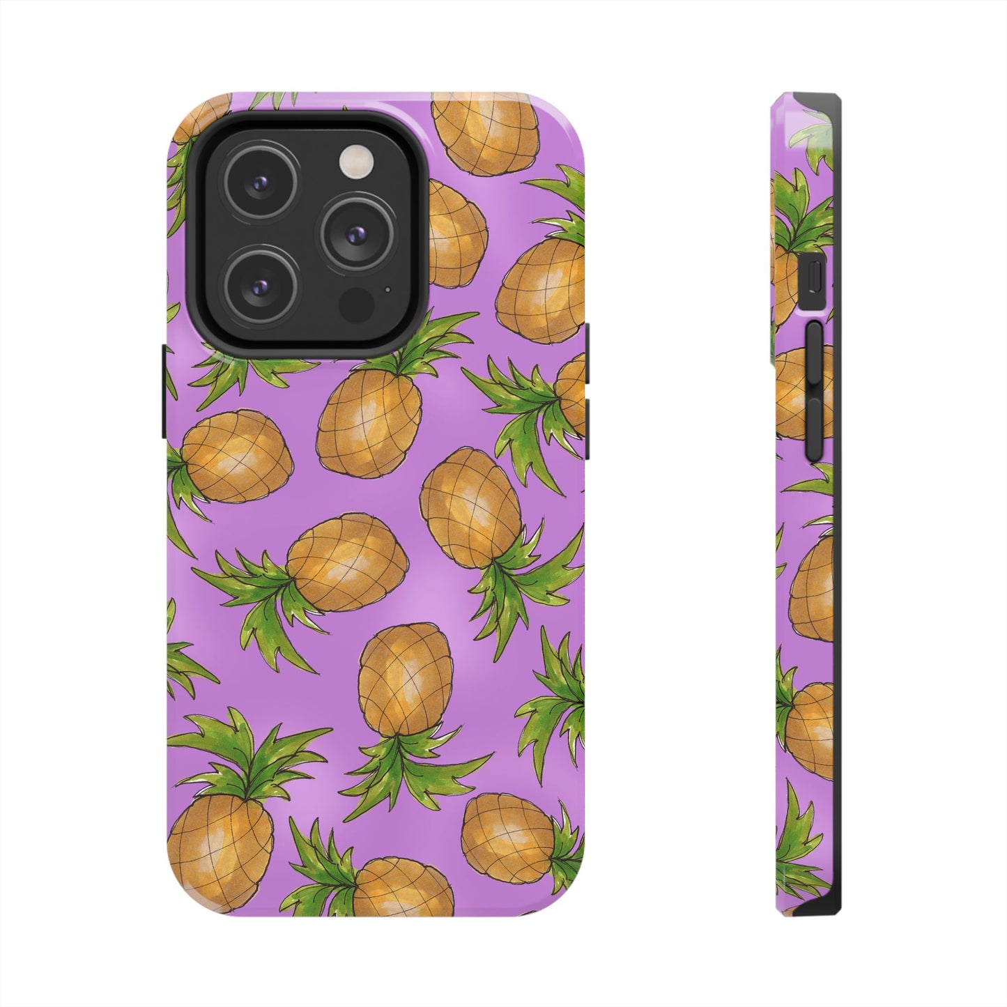 Pineapple Toss Lilac Phone Case