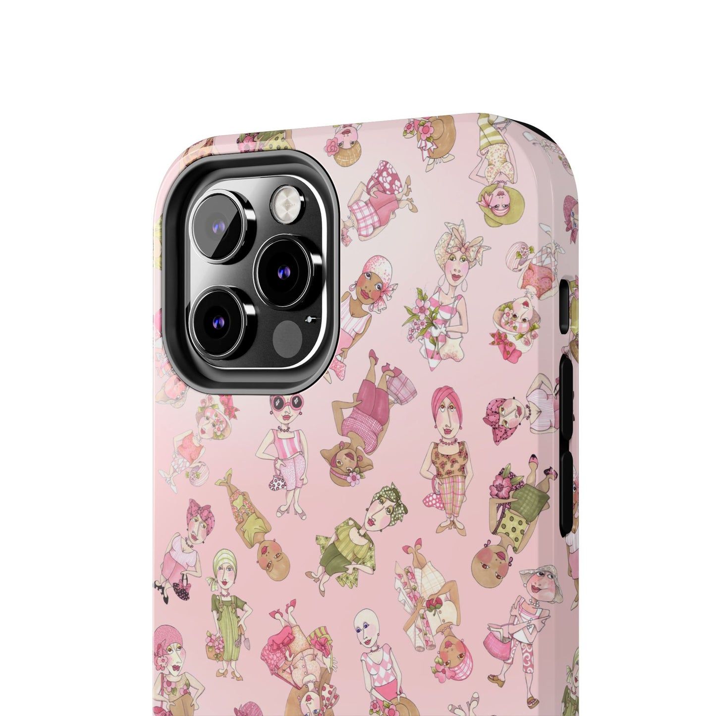 Tossed Ladies Pink Phone Case