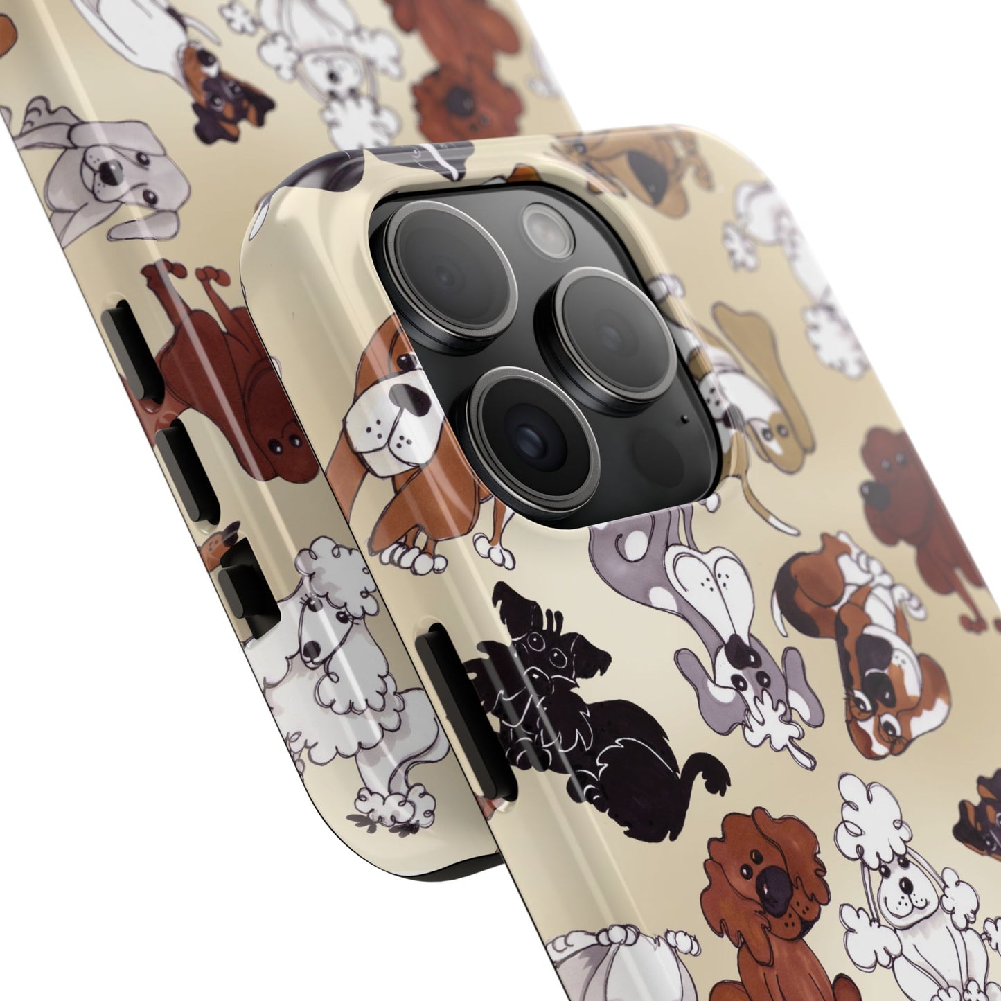 Tossed Doggies Bone Phone Case