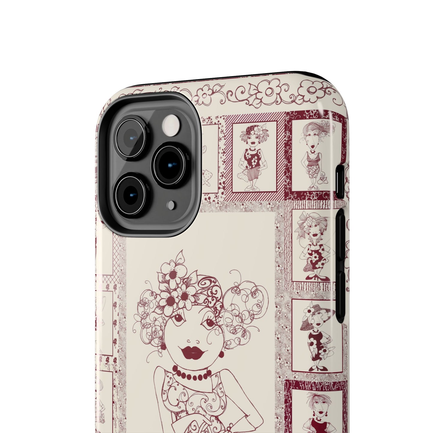 Redheads Portrait Phone Case