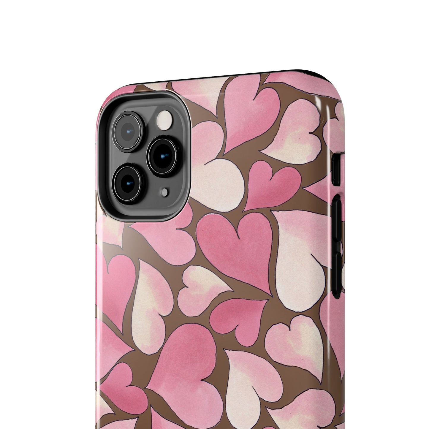 Hearts Chocolate Phone Case