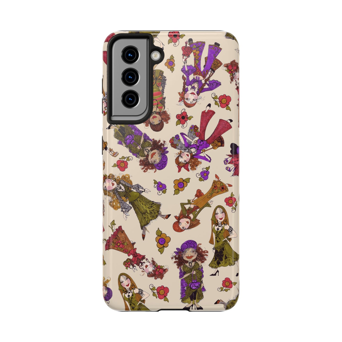Tossed Gypsies Muslin Phone Case