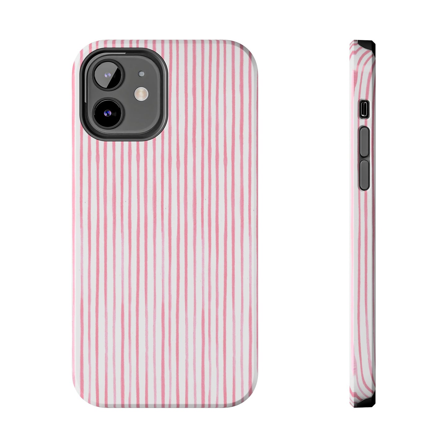 Candy Stripe White / Pink Phone Case