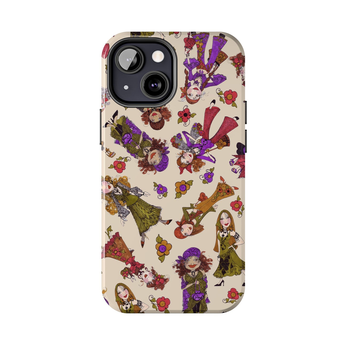 Tossed Gypsies Muslin Phone Case