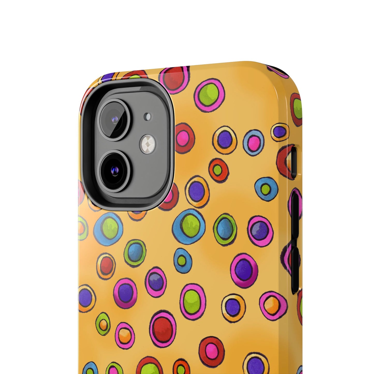 Dopey Dots Yellow Phone Case