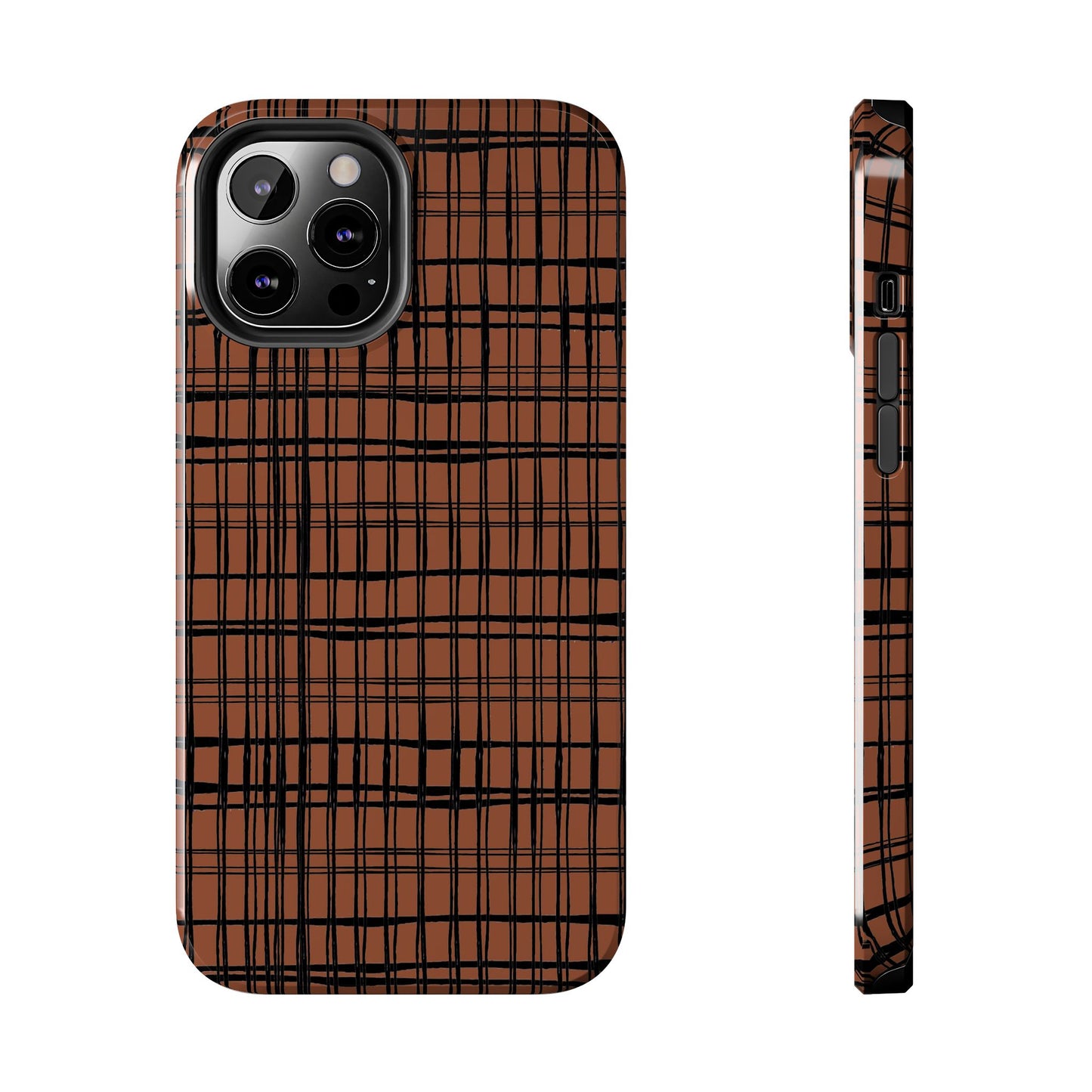 Doggie Fence Rust Phone Case