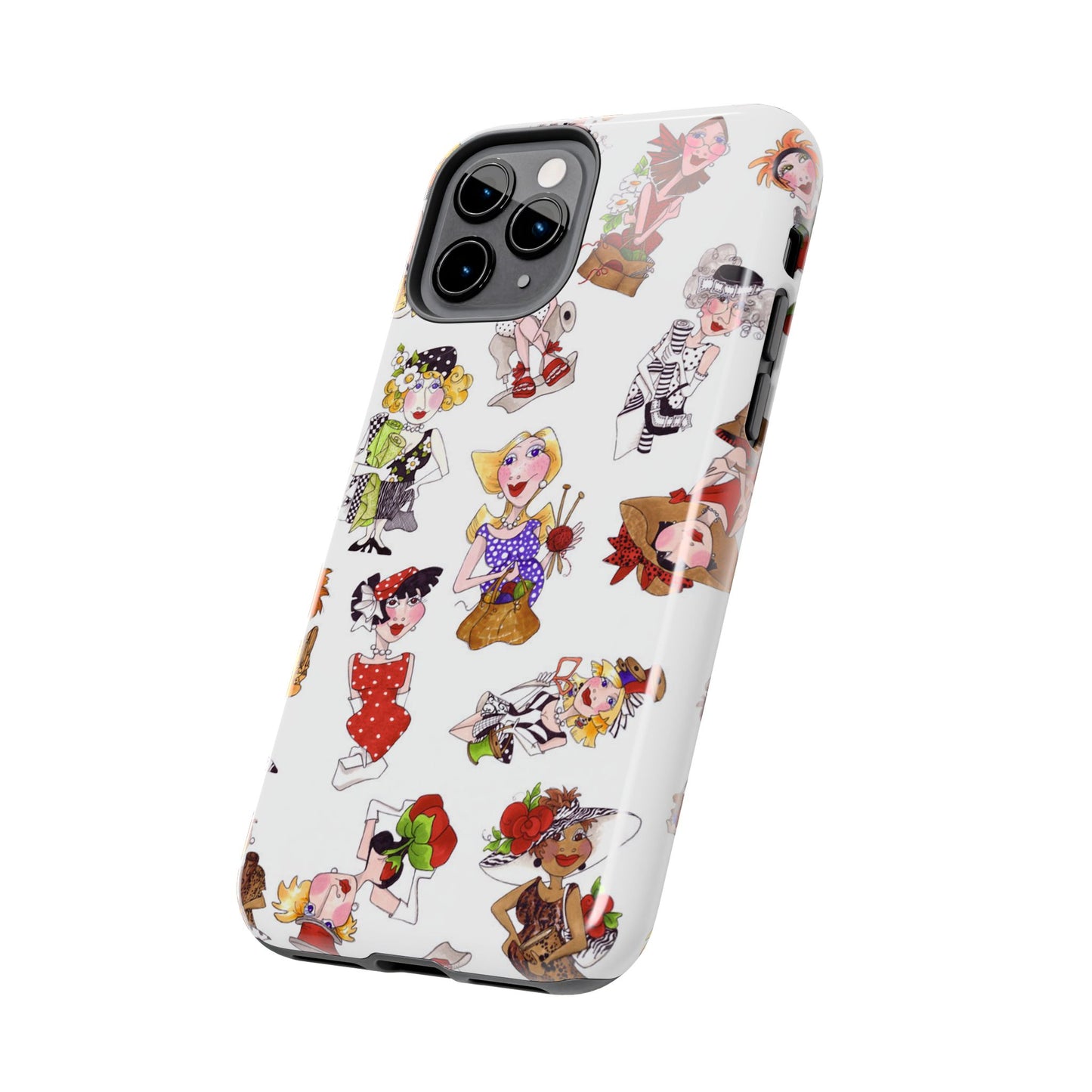 Creative Toss White Phone Case