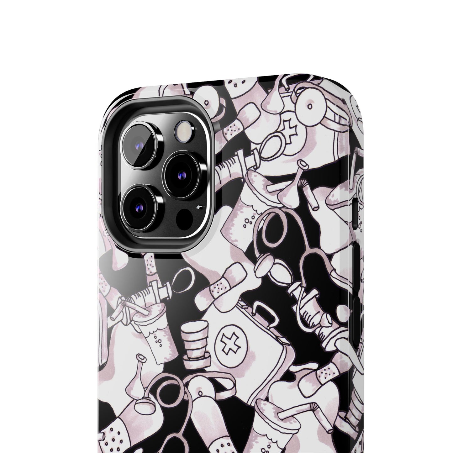 Med Stuff Black Phone Case