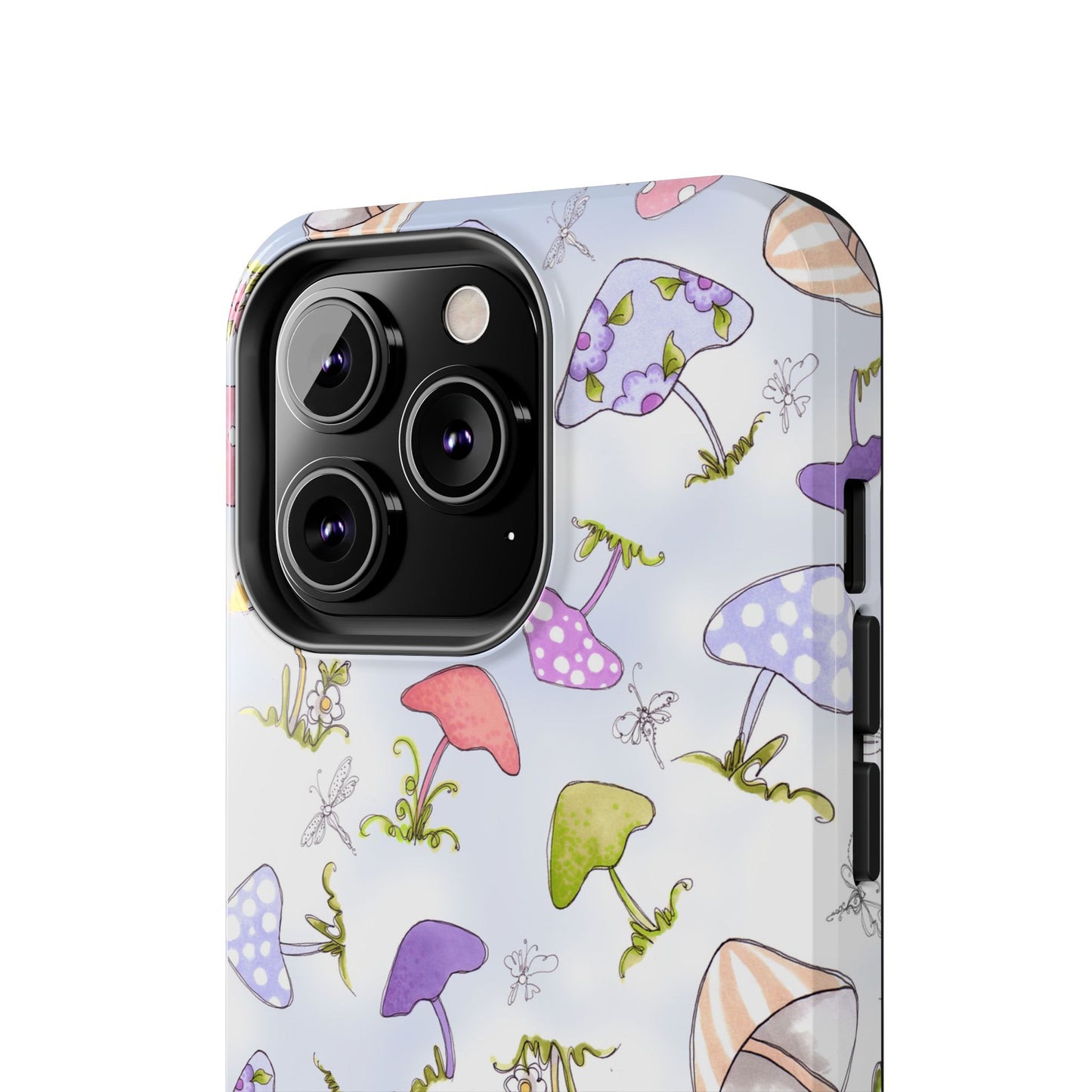 Mushroom Toss Blue Phone Case