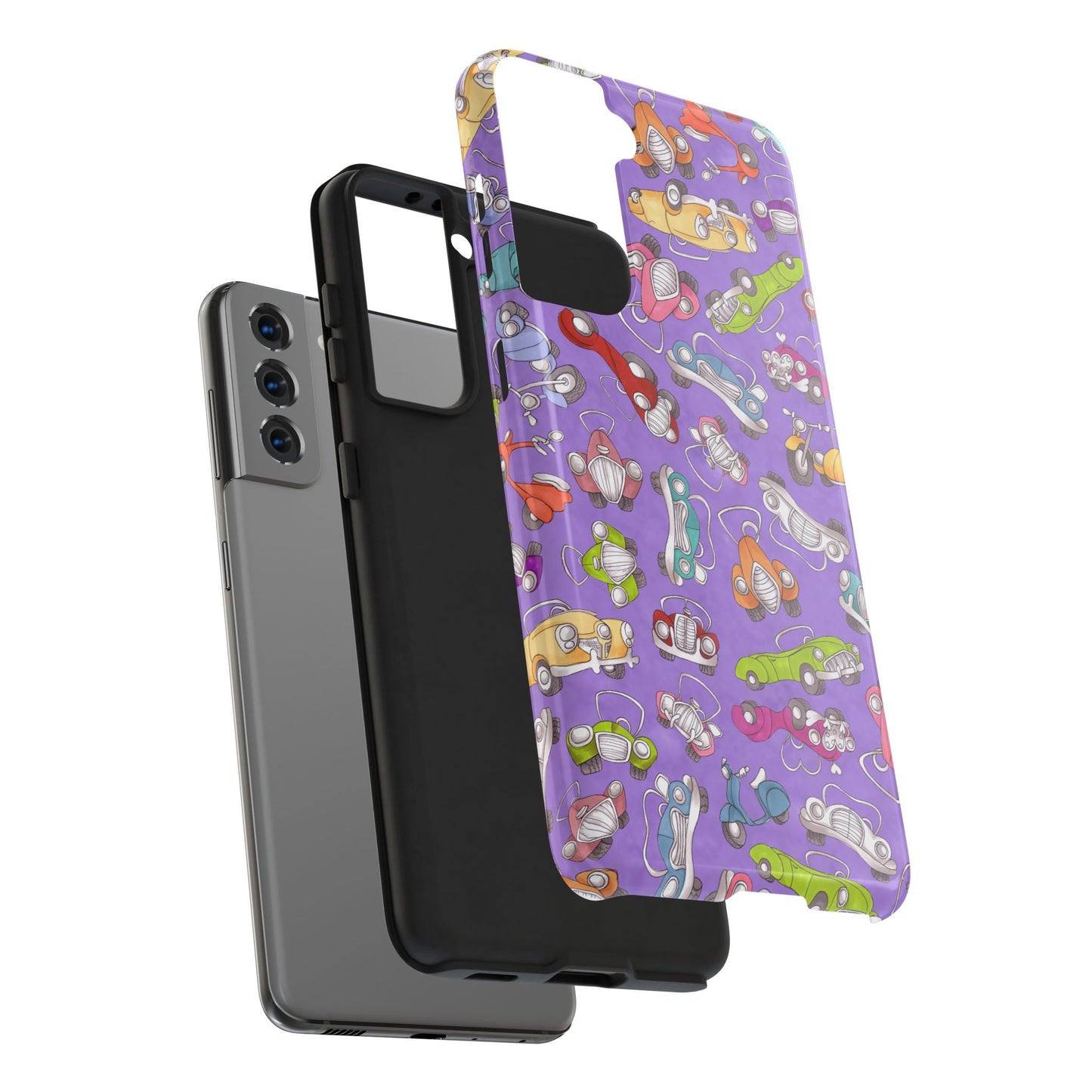 Pile Up Purple Phone Case