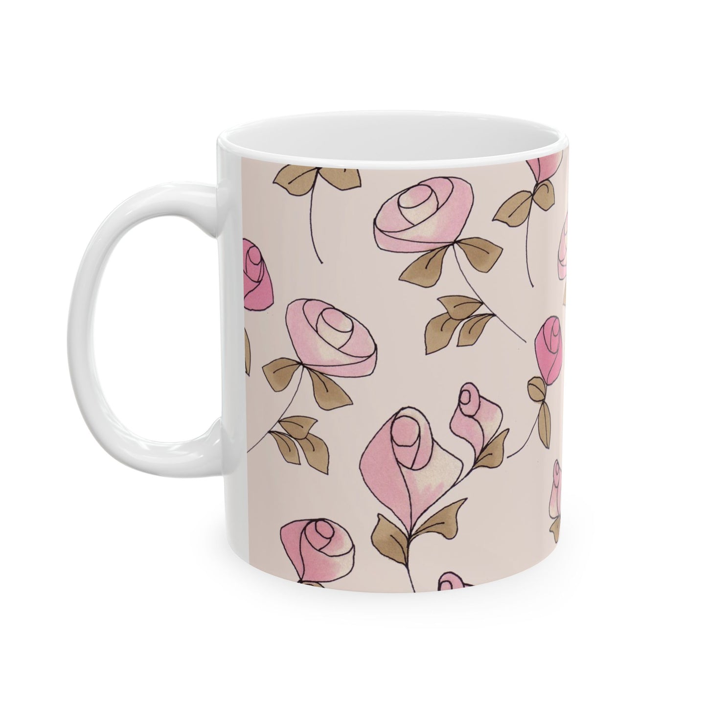 Simply Roses Pink Cup