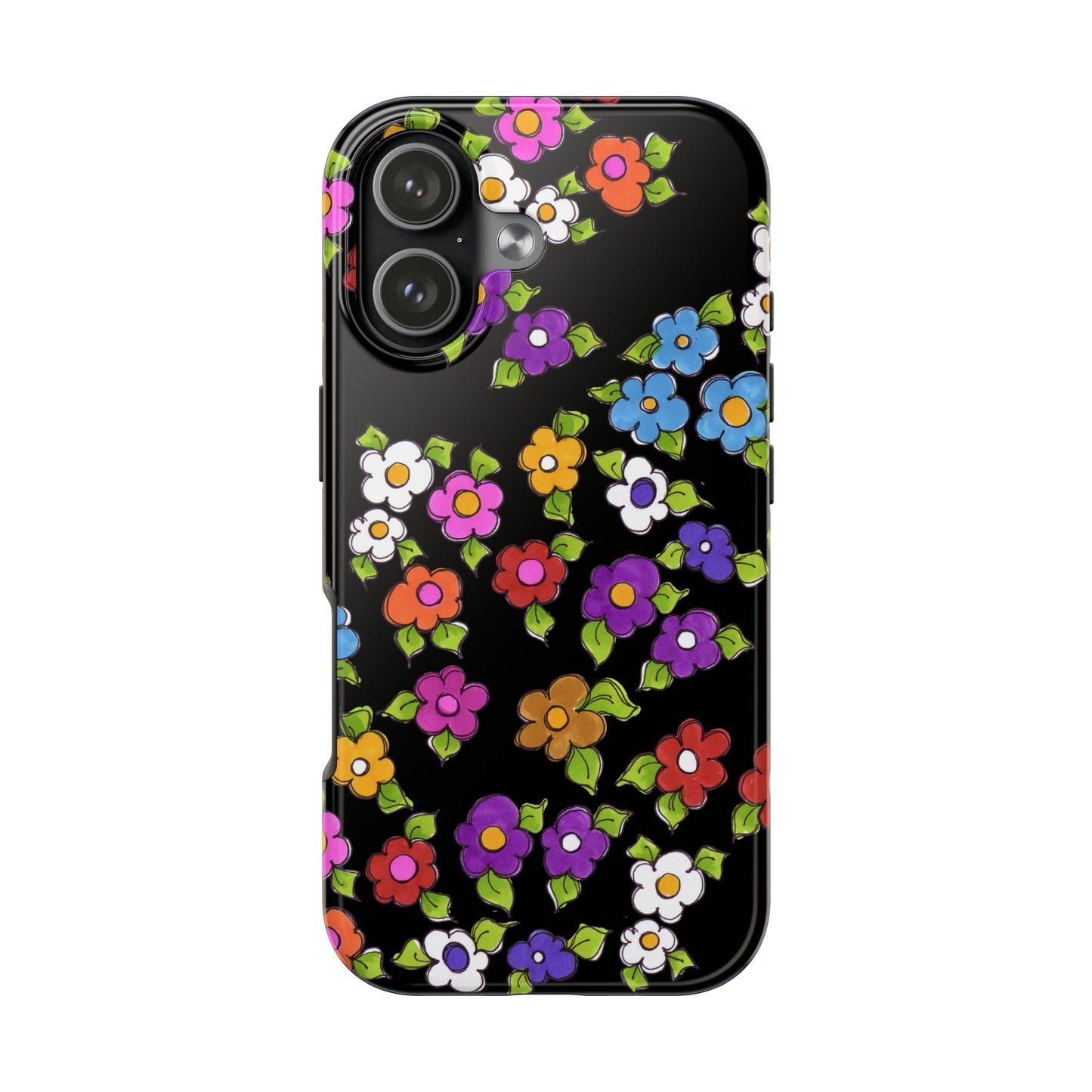 Fancy Dog Daisies Phone Case