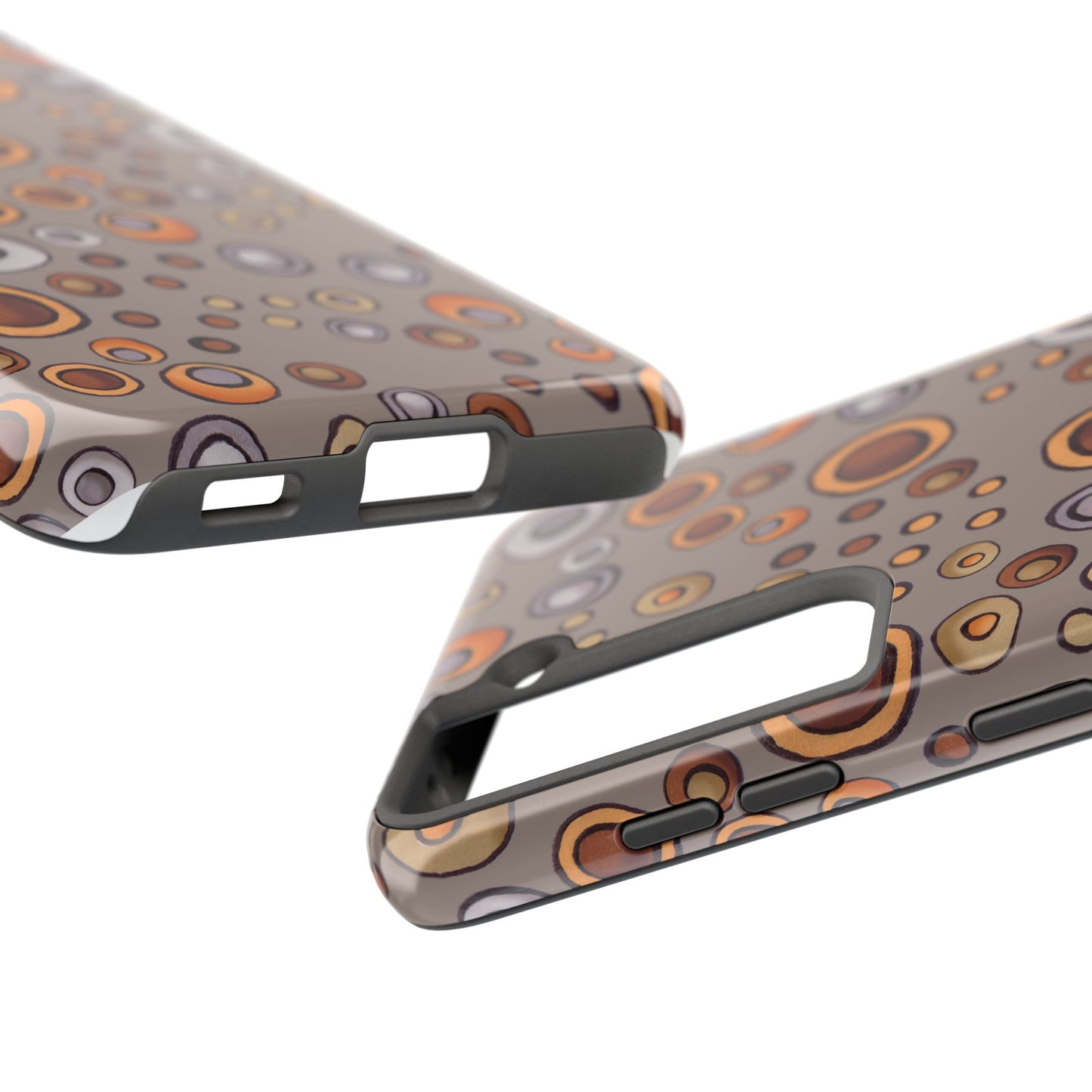 Doggy Dots Gray Phone Case