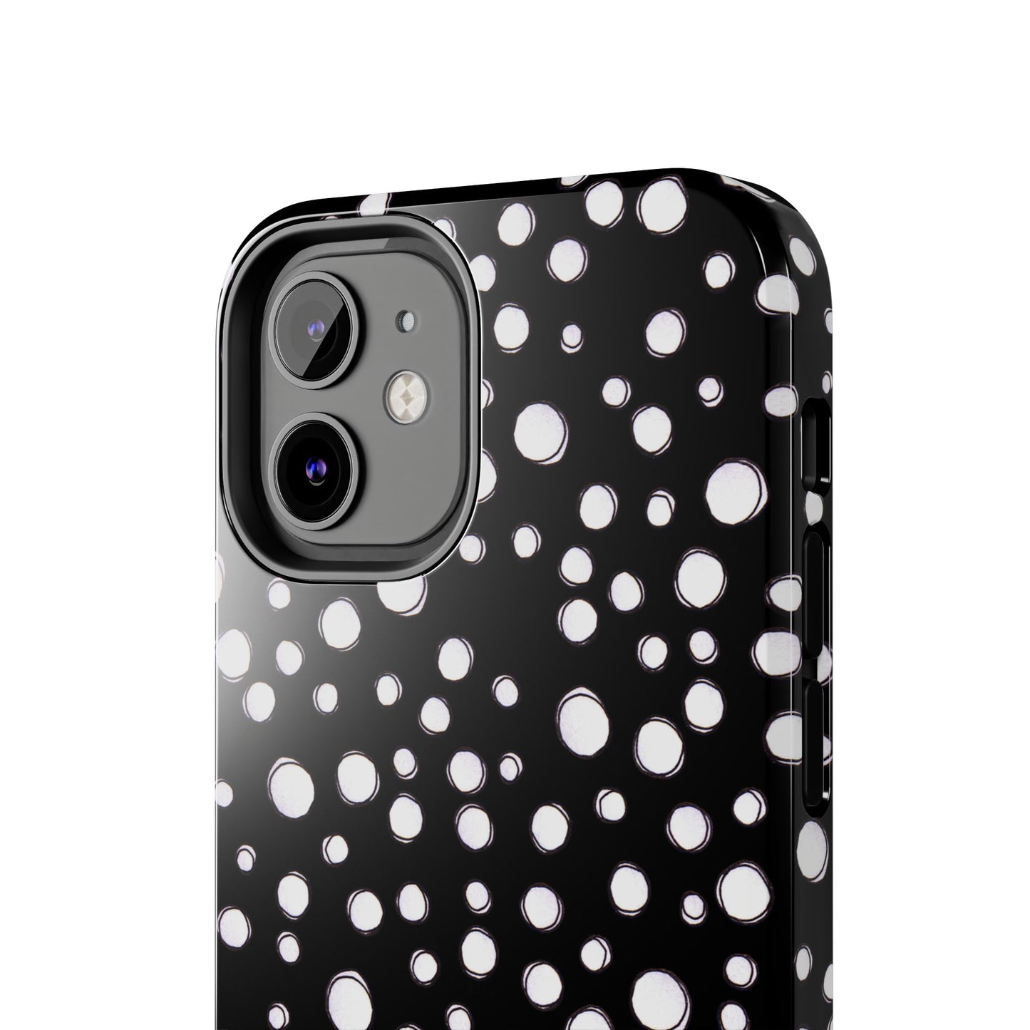 Pot Dots Black Phone Case