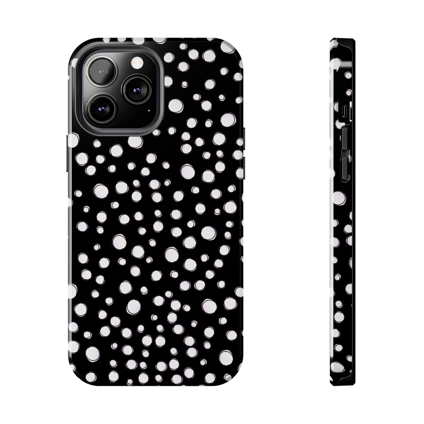 Pot Dots Black Phone Case