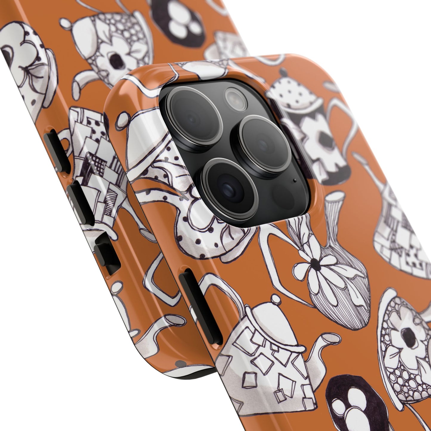 Fancy Pots Bronze Phone Case