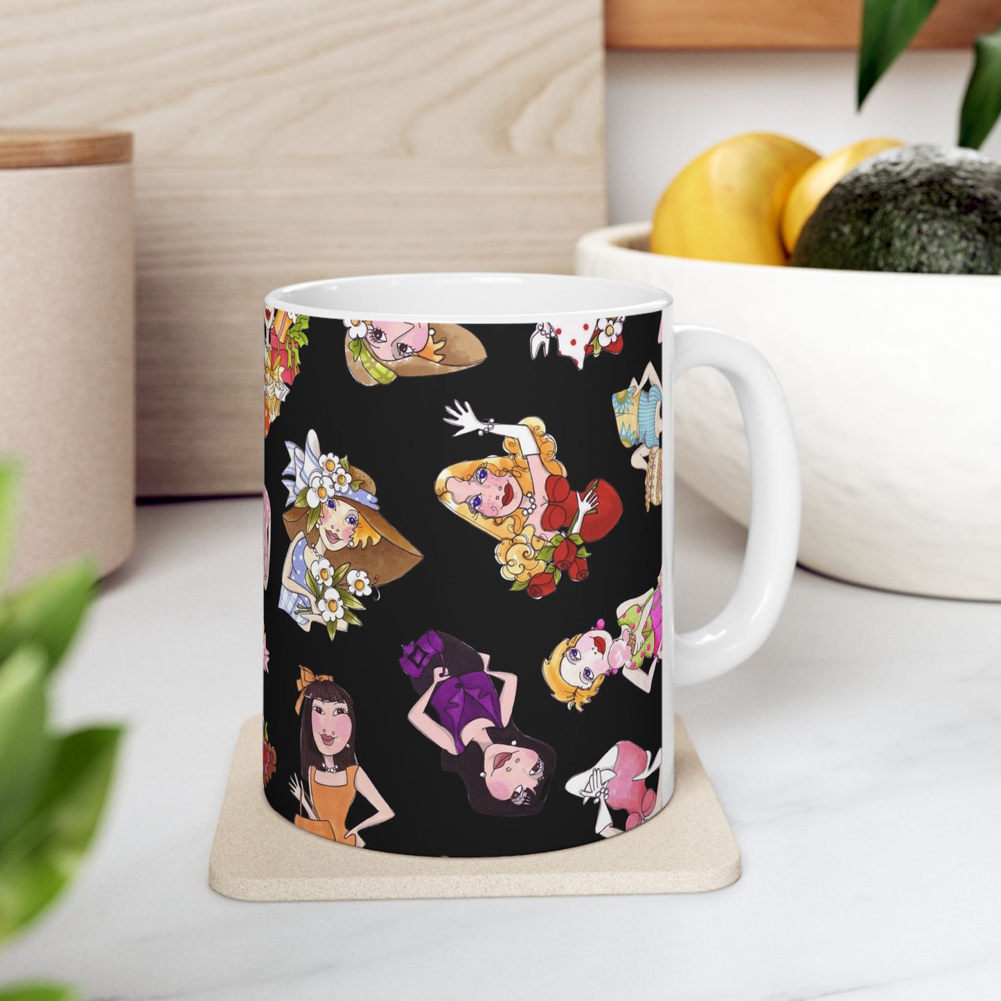 Fast Women Tossed Black Cup