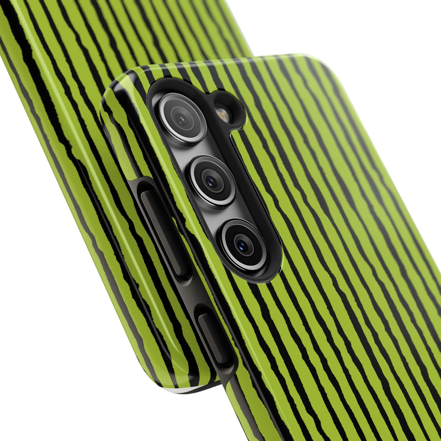Sorta Stripe Green / Black Phone Case