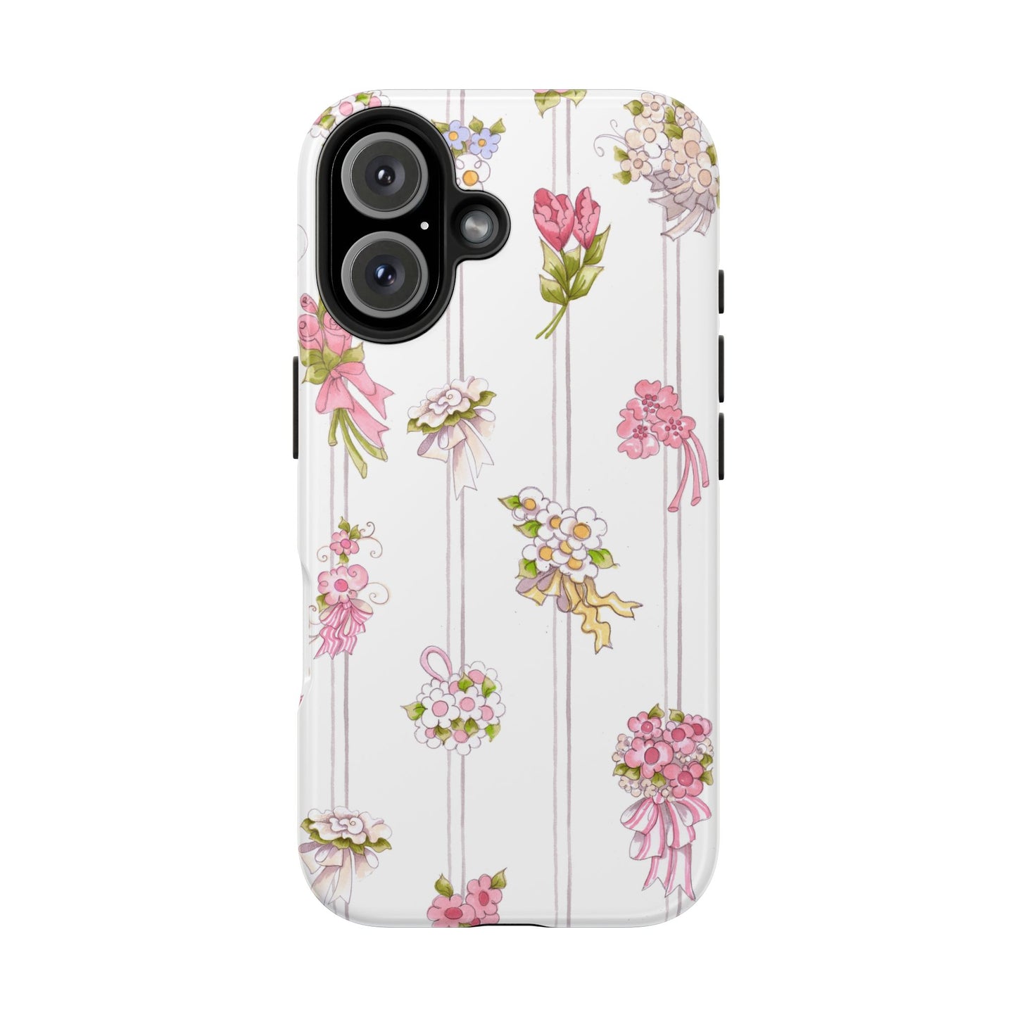 Bouquet Stripe Phone Case