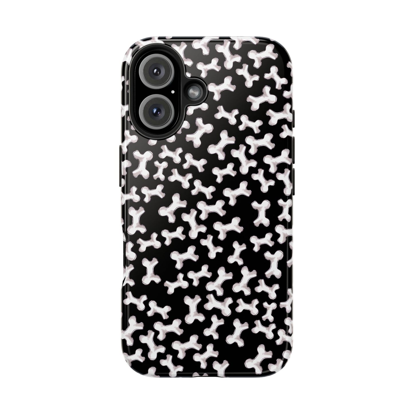 Bones a Lot Black Phone Case