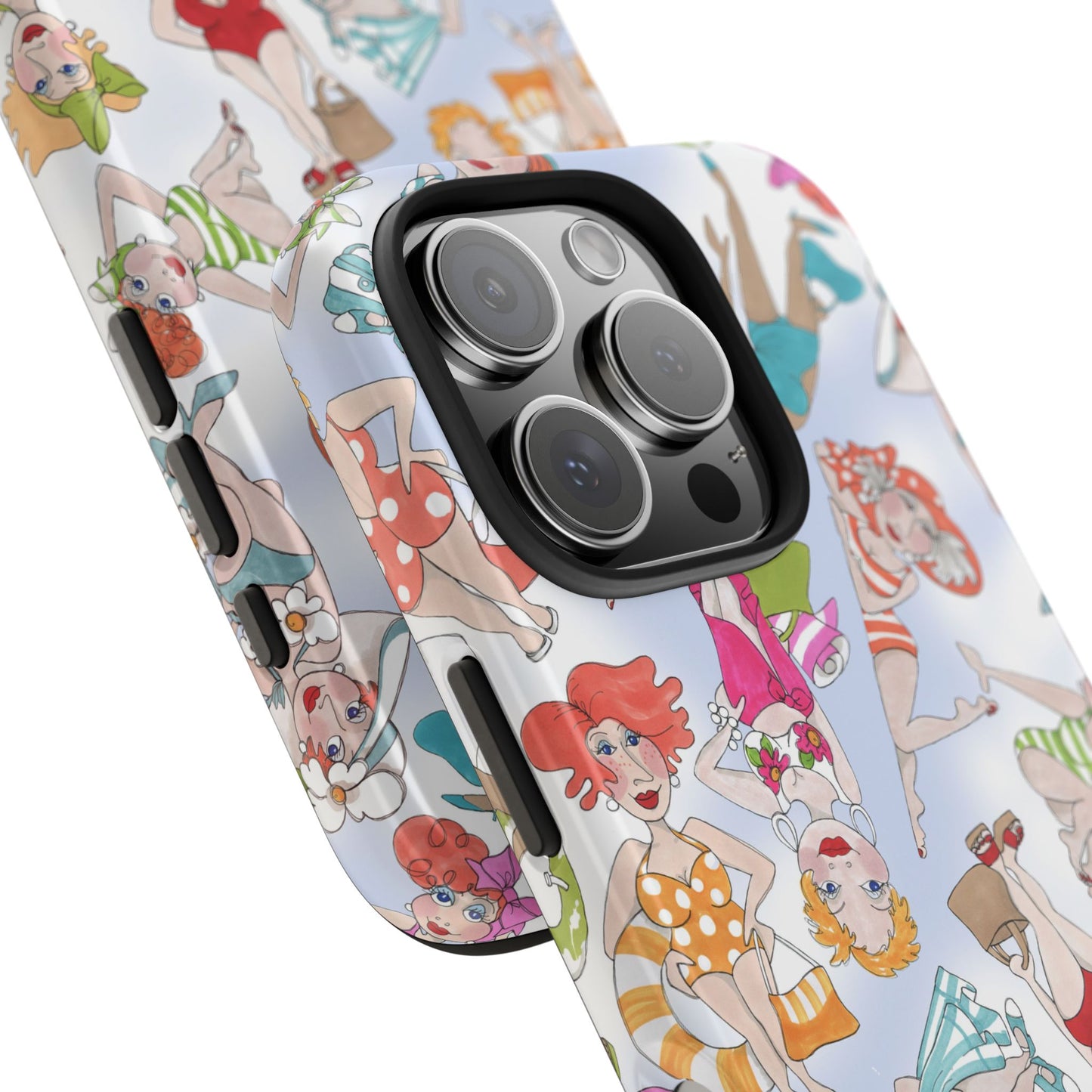 Tossed Fashionistas Phone Case