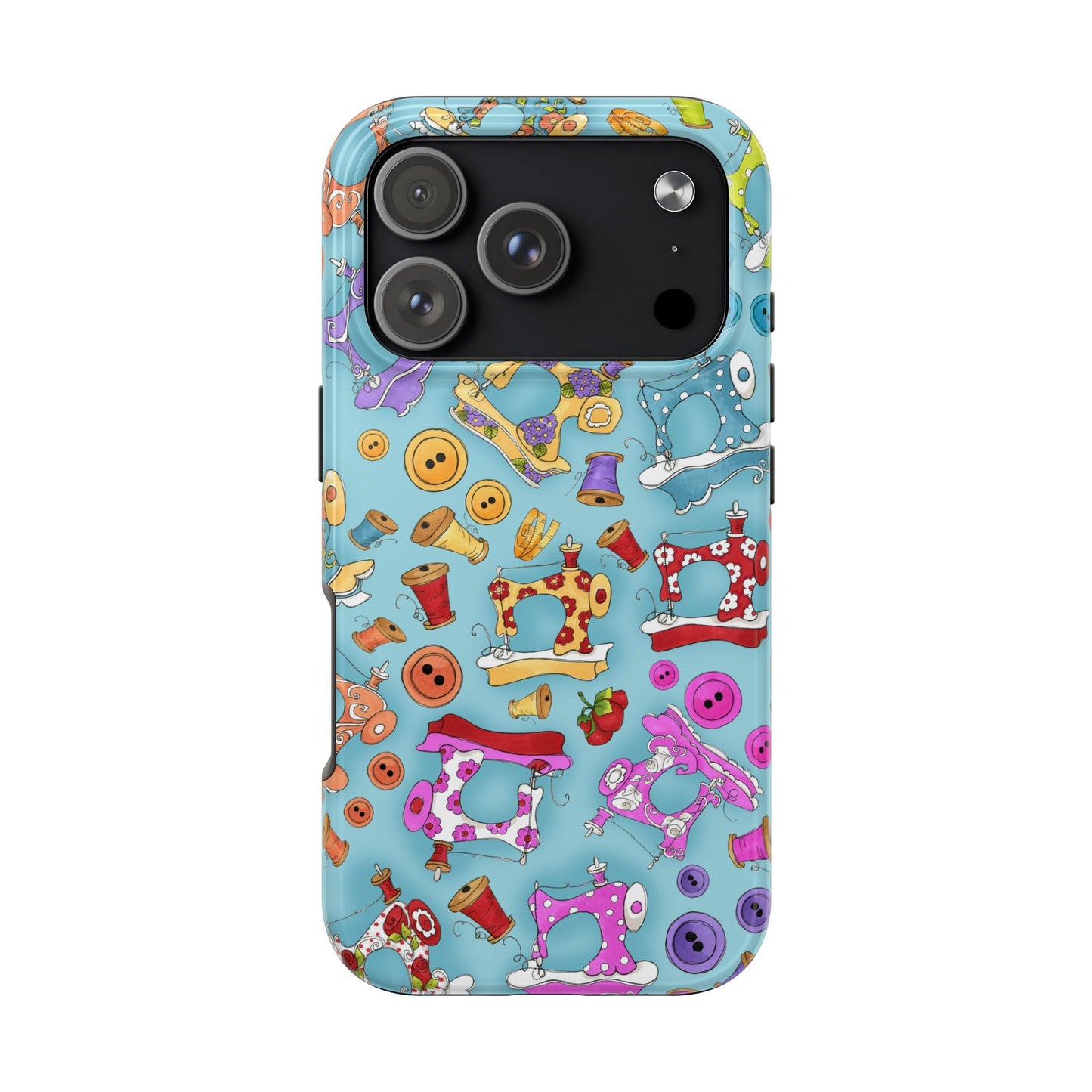Sew Assorted Turquoise Phone Case