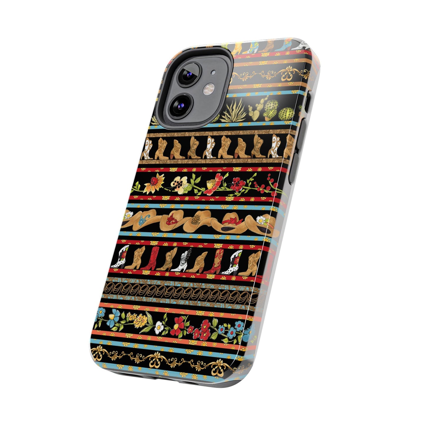 Whoa Borders Black Phone Case