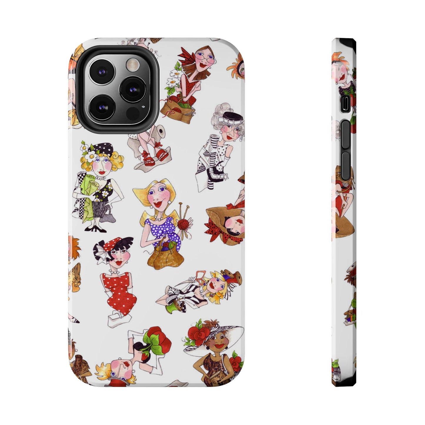 Creative Toss White Phone Case