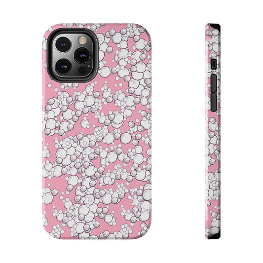 Bubble Dots Pink Phone Case