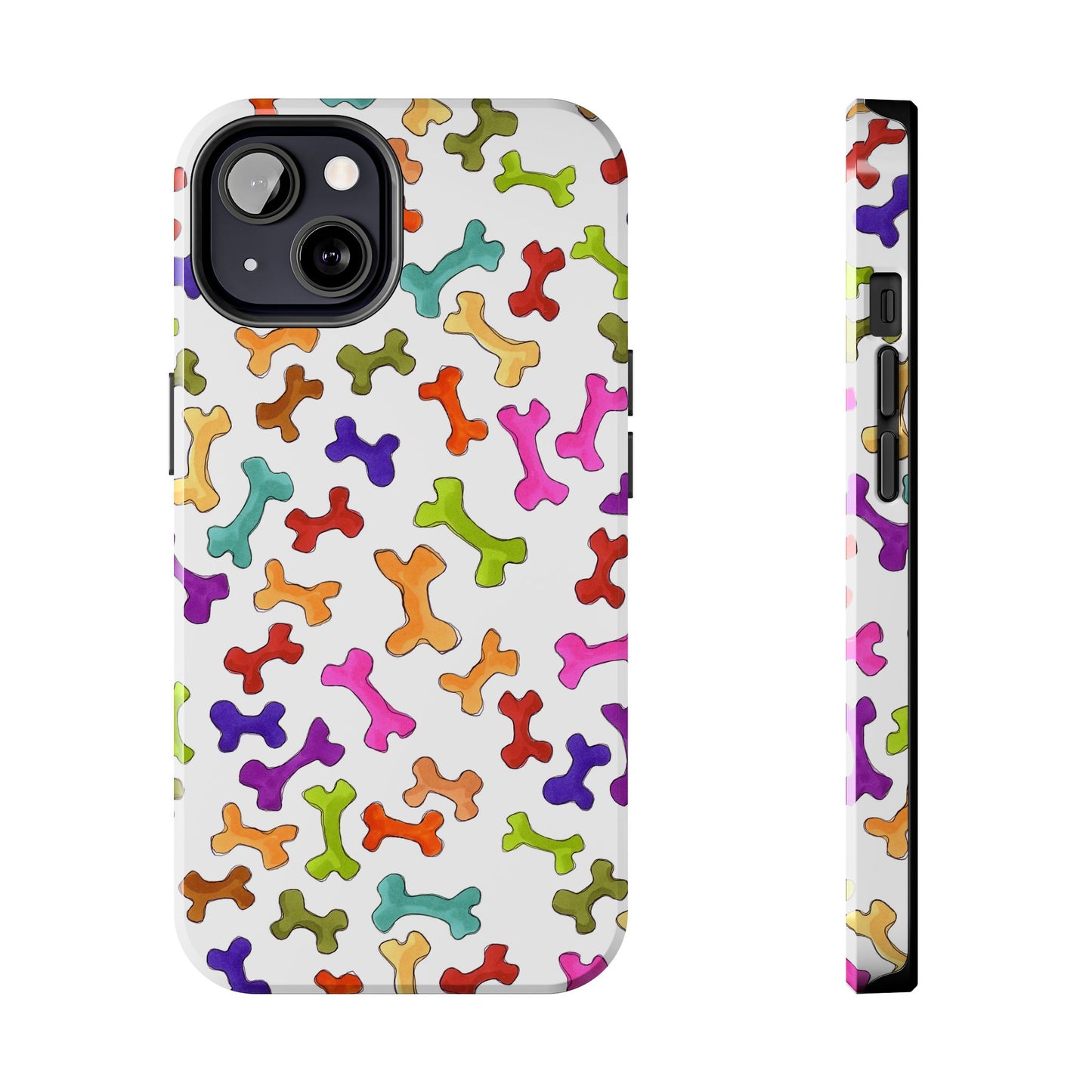 Happy Bones White Phone Case