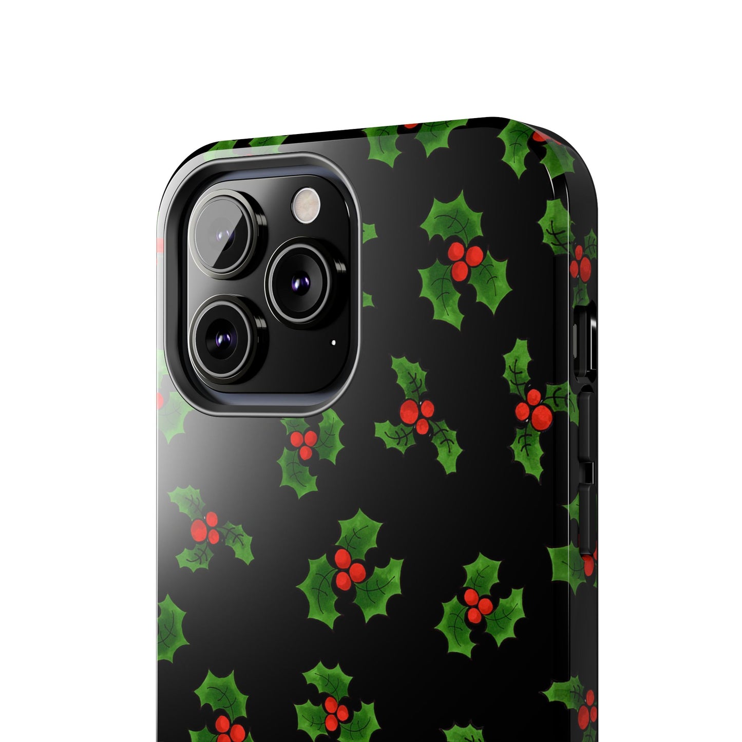 Lotsa Holly Black Phone Case