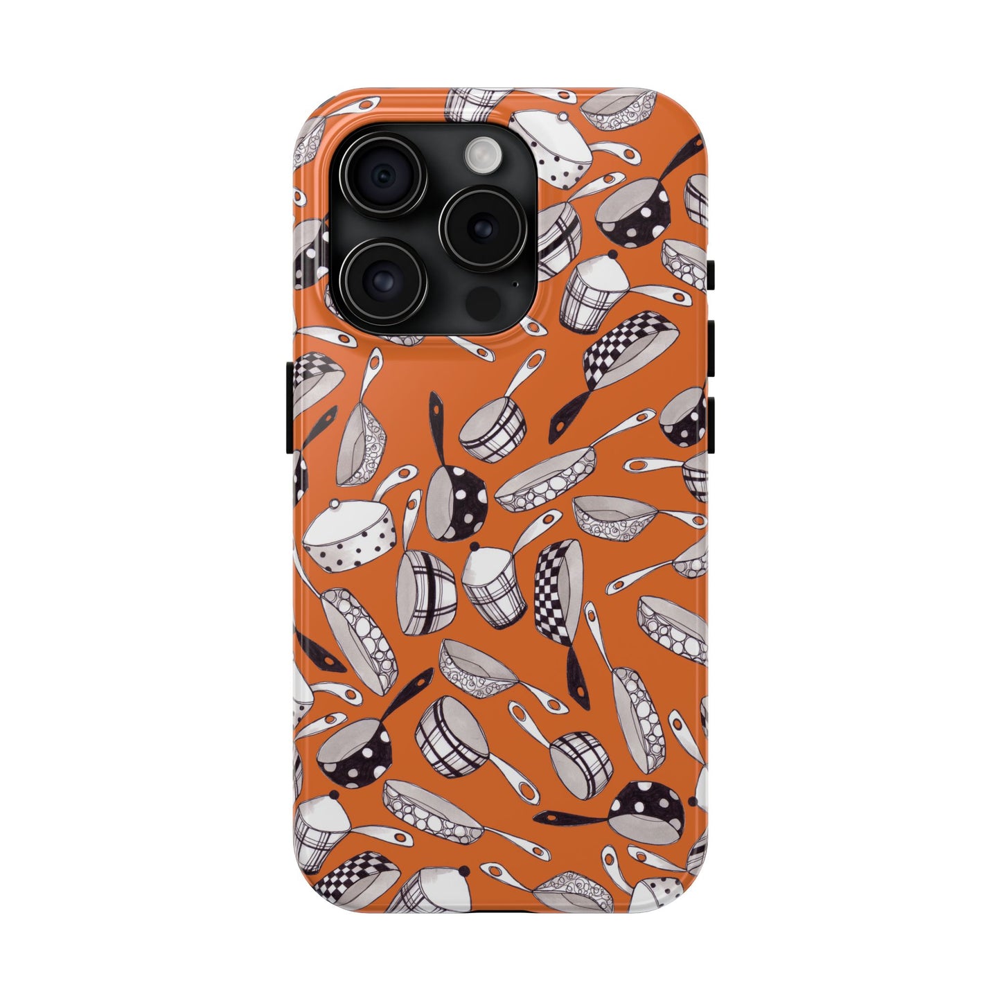 Pots & Pans Flyin' Orange Phone Case