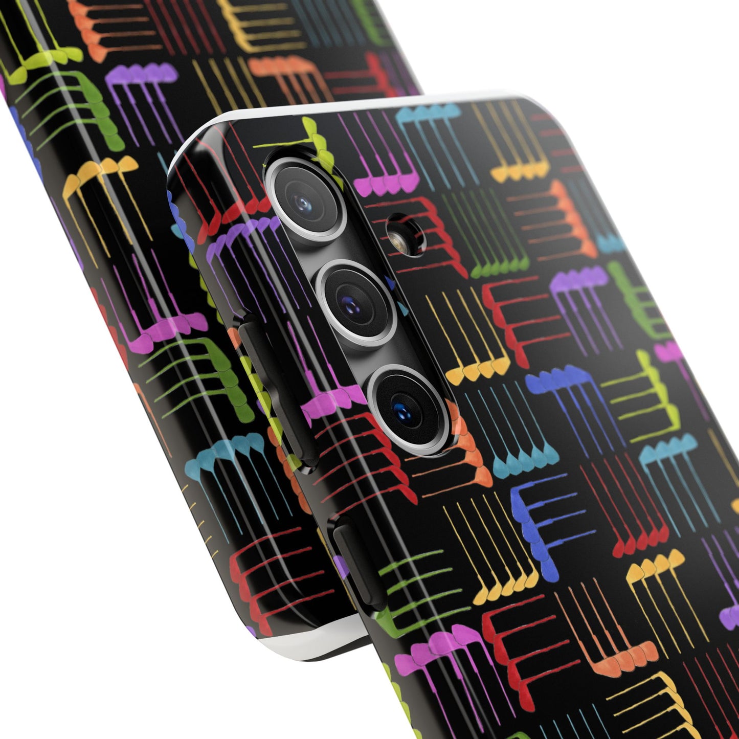 Club Weave Black Phone Case