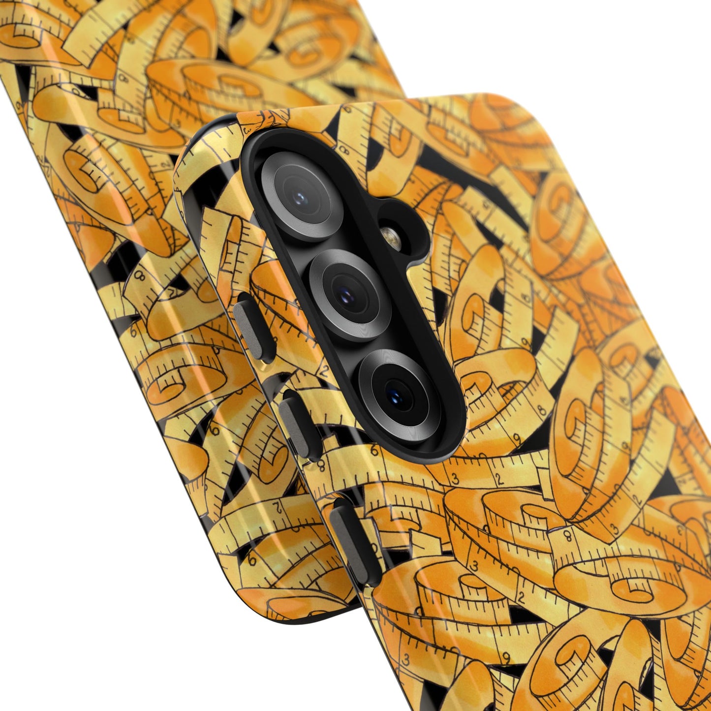 Tape Storm Black / Yellow Phone Case