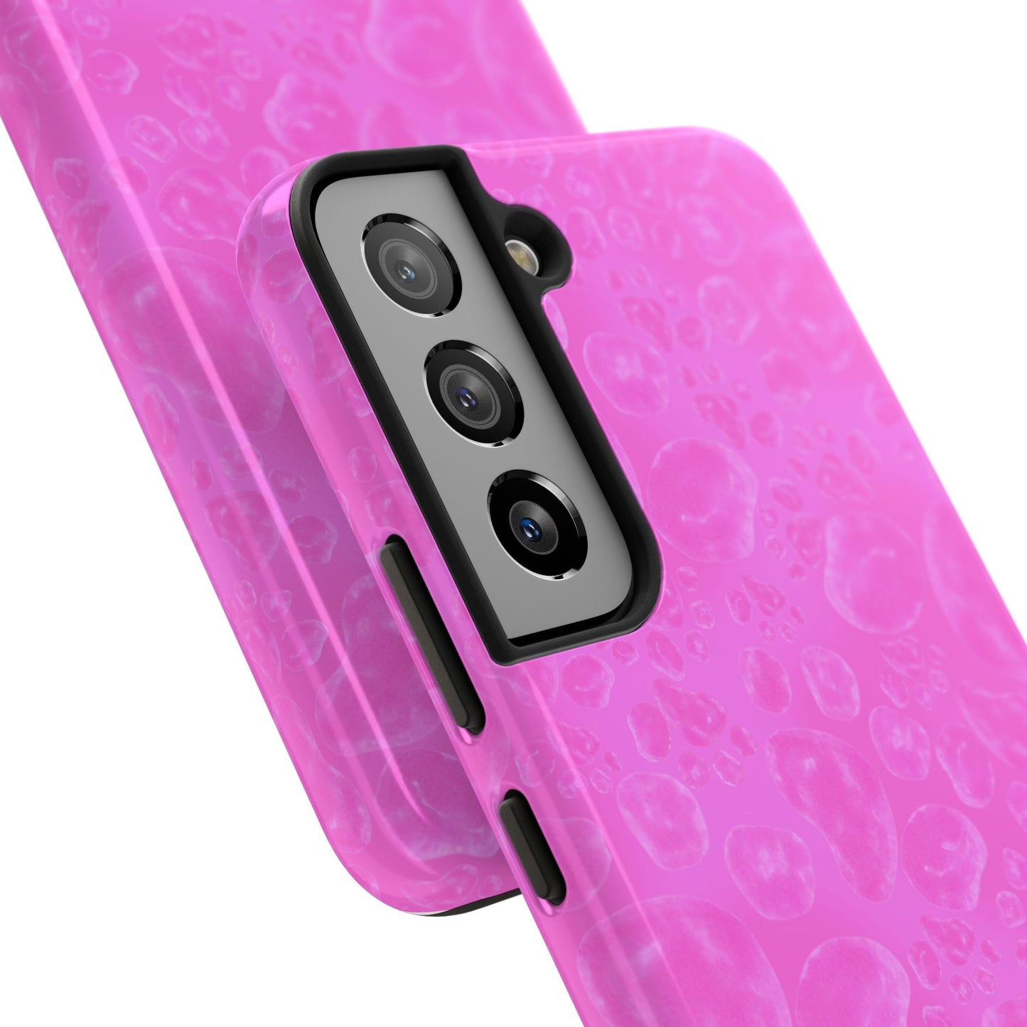 Paw Dots Cerise Phone Case