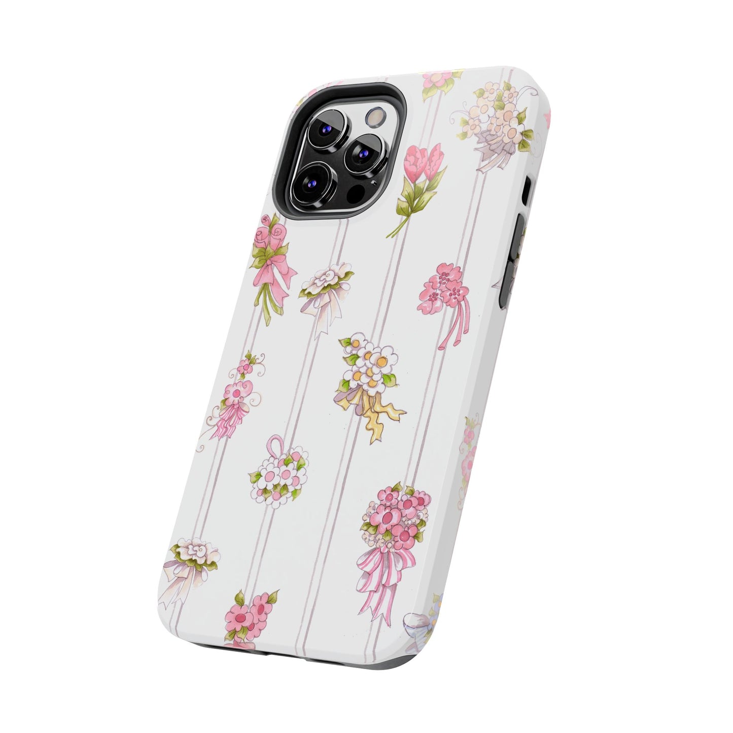 Bouquet Stripe Phone Case