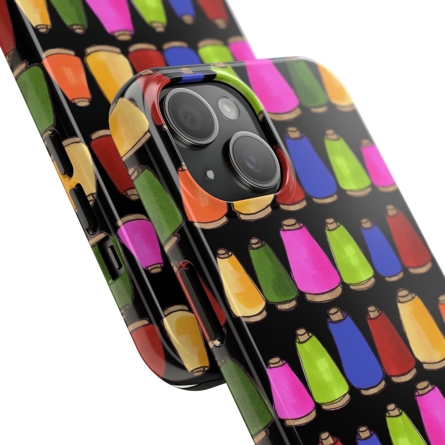 Coneiferous Black / Multi Phone Case