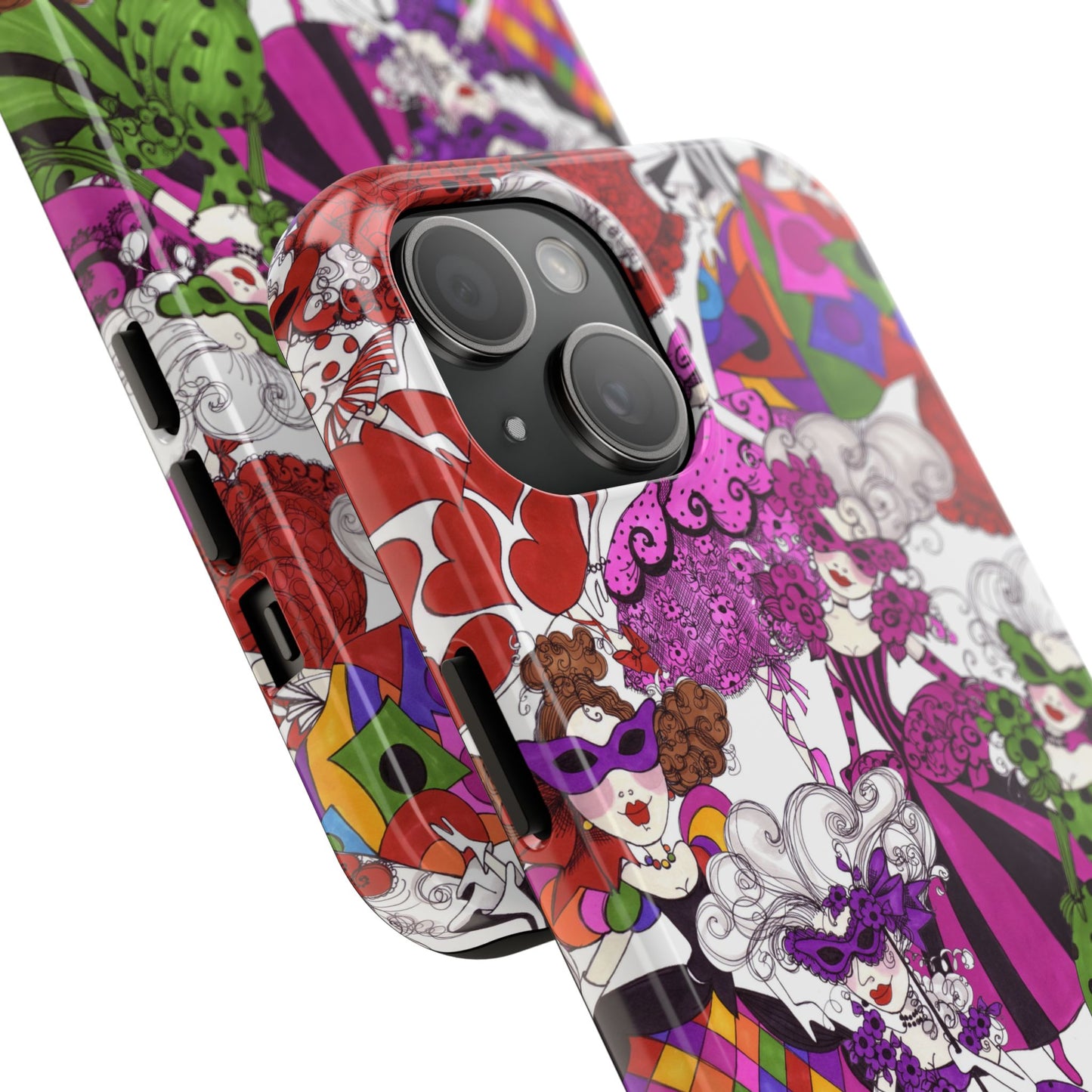 Crowded Dance Floor White Phone Case