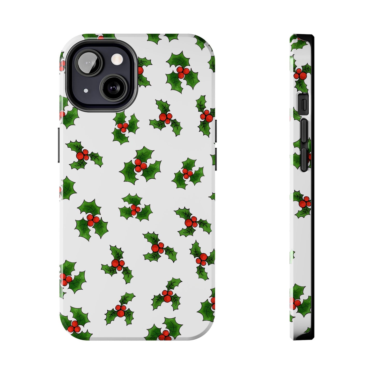 Lotsa Holly White Phone Case