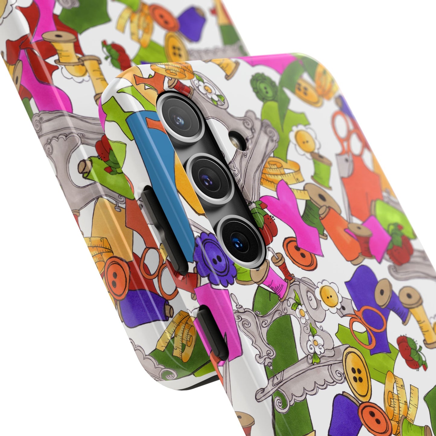 Kaleidasew White Phone Case