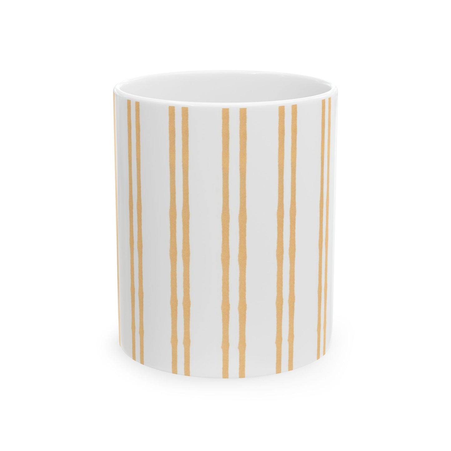 Double Stripe Yellow Cup