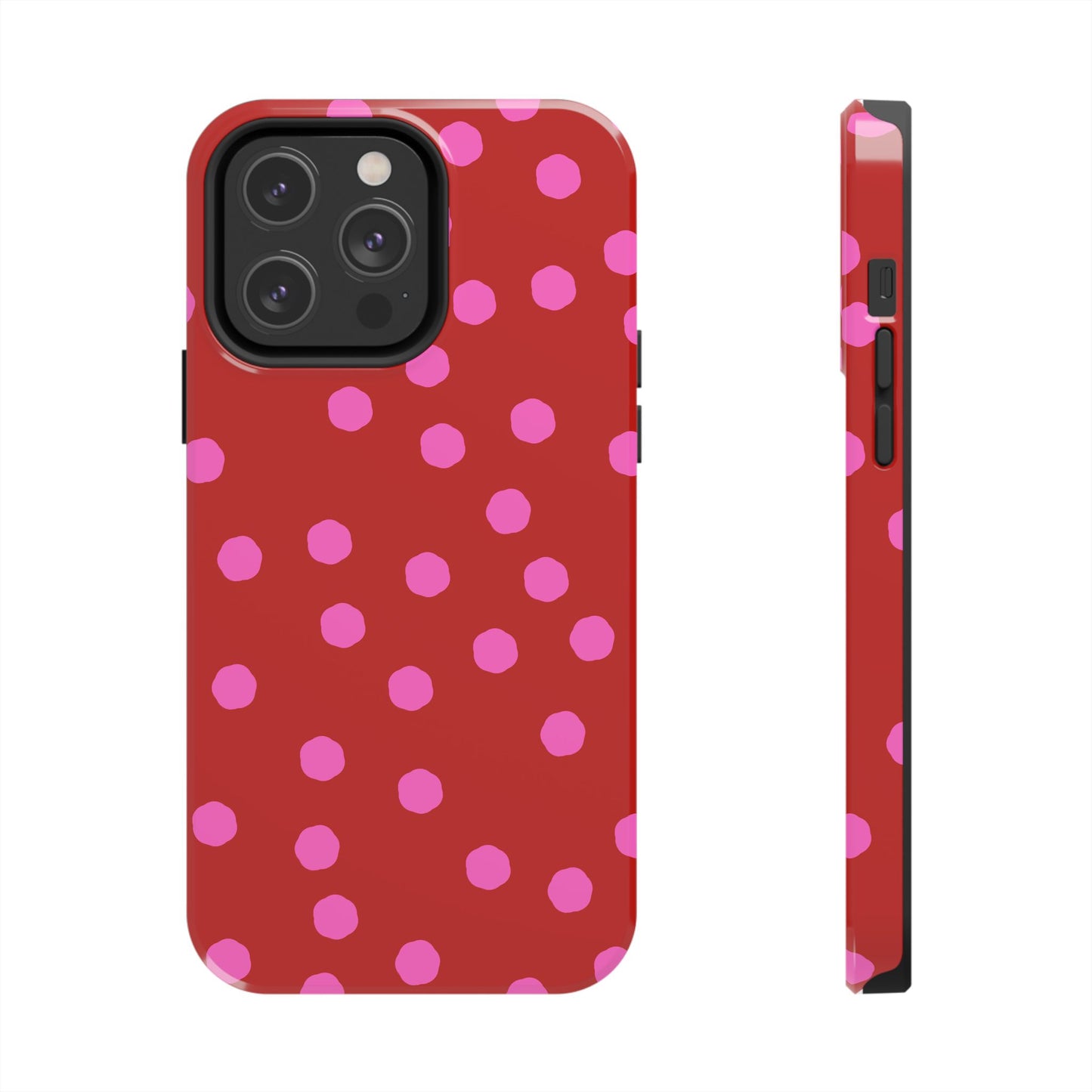 Jumbo Dots Red / Pink Phone Case